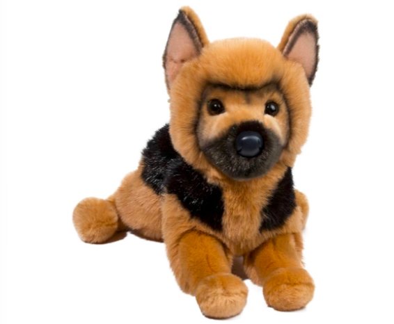 General the German Shepherd plush