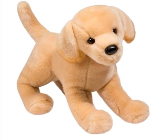 Mandy the Yellow Douglas Lab plush