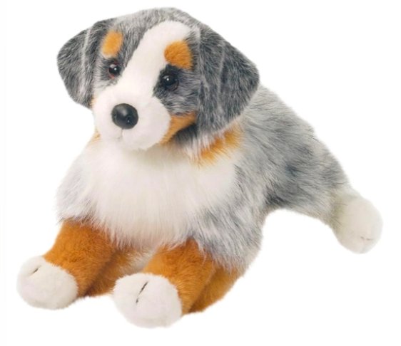 Sinclaire the Australian Shepherd plush